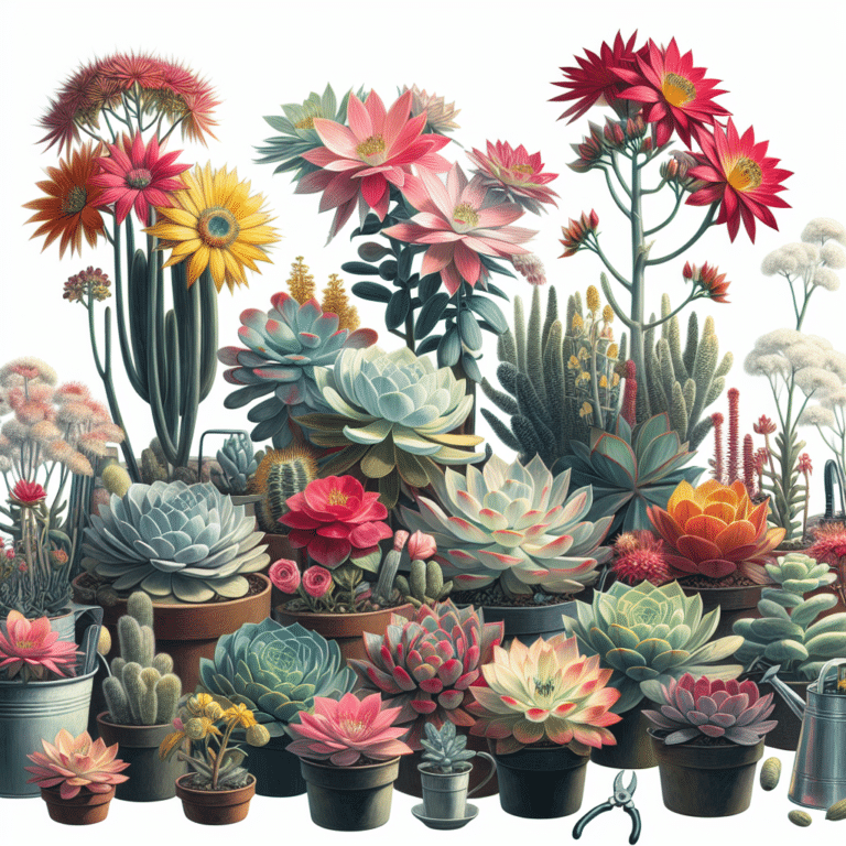 Guide to Flowering Indoor Succulents