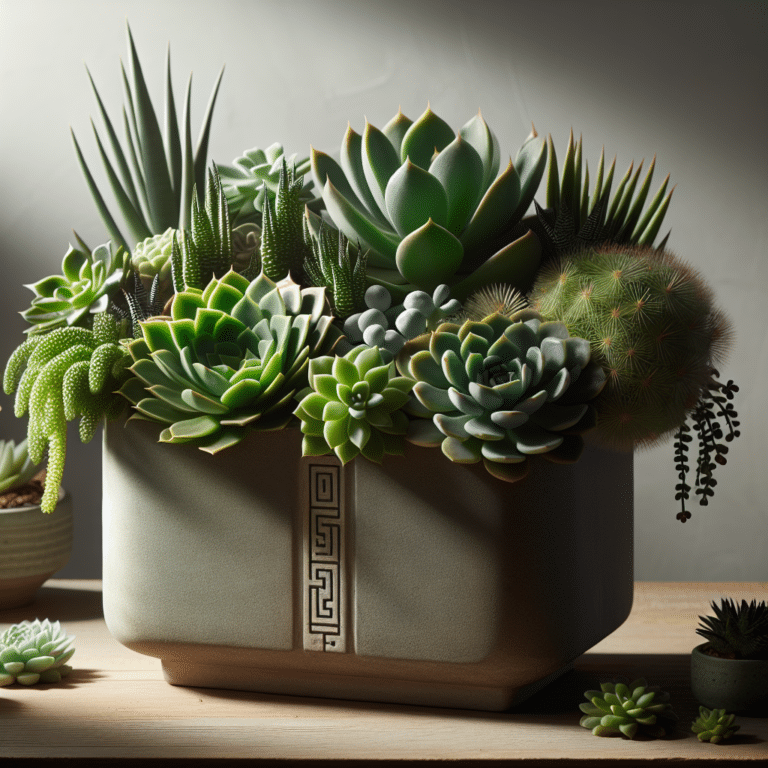 Succulent Arrangement Using Different Varieties