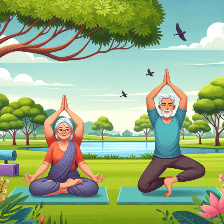 Restoration and Relaxation: Yoga Techniques for Seniors