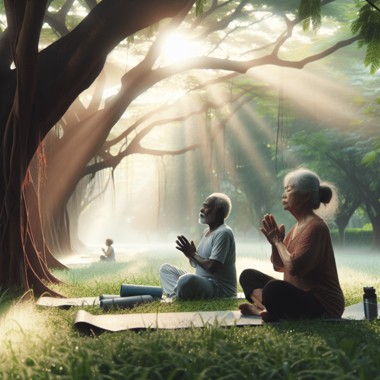 Restoration and Relaxation: Yoga Techniques for Seniors