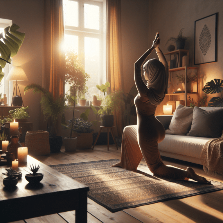 Simple Yoga Stretches at Home