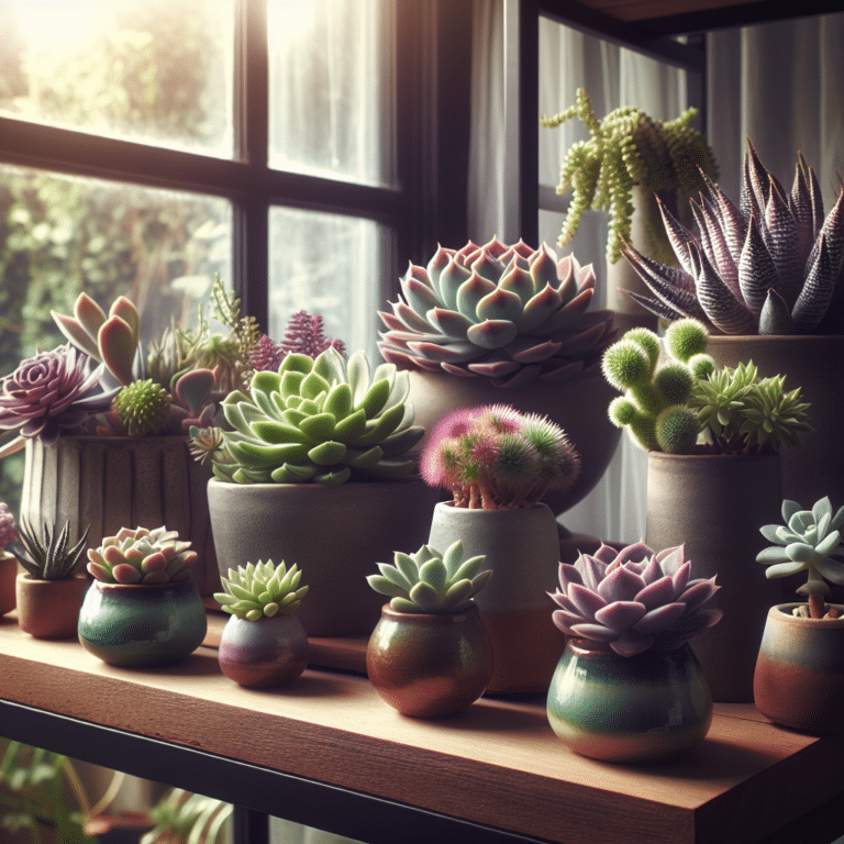 Mini Succulents for Indoor Gardening