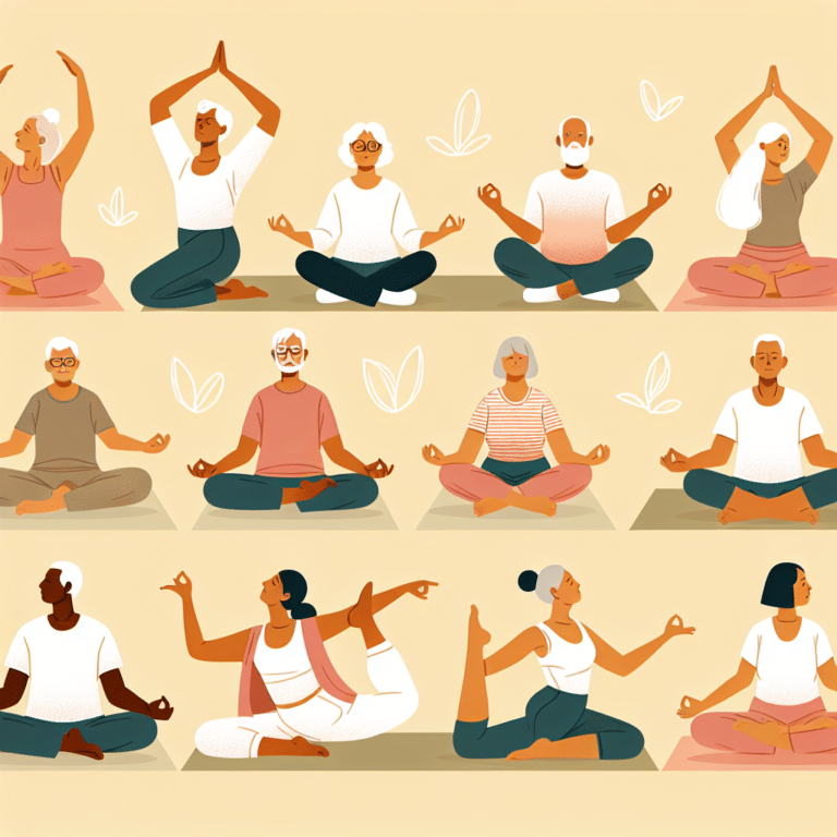 Slow-Flow Yoga Poses Perfect for Seniors