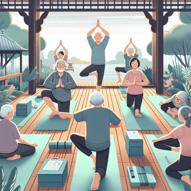 Knee Pain Relief through Yoga: A Guide for Seniors