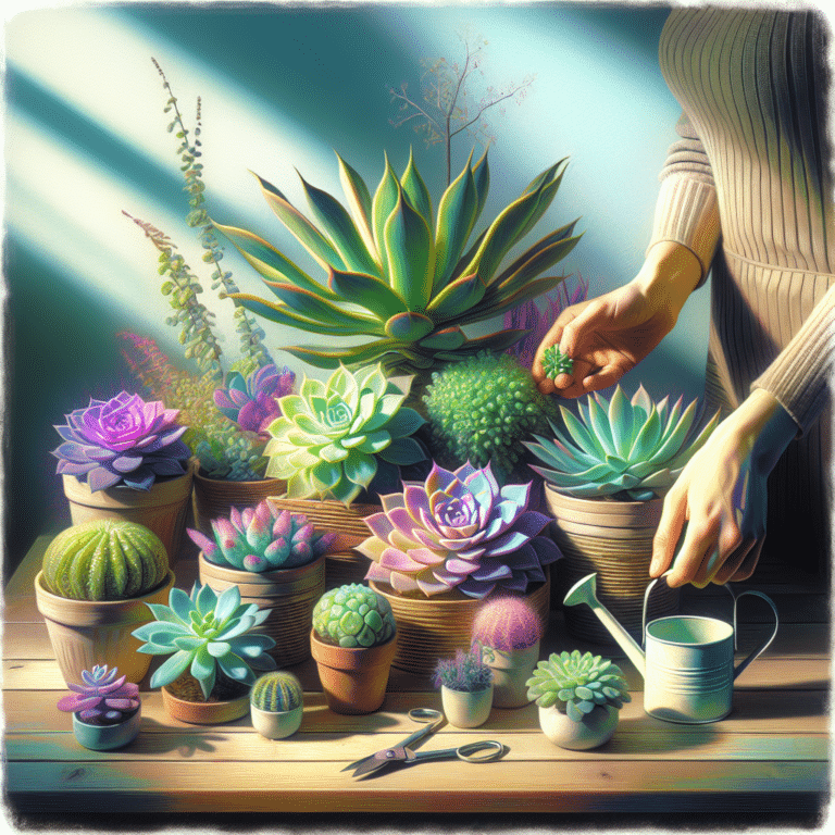 Caring for Your Indoor Succulent Collections
