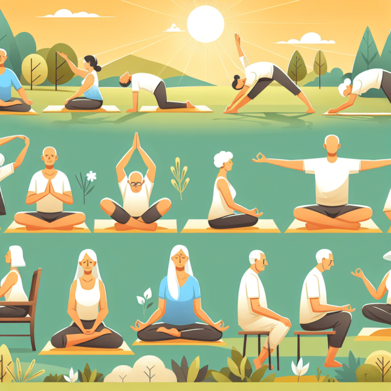 Yoga Poses for Elder discomfort relief