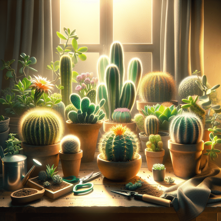 Indoor Cactus and Succulent Care Tips