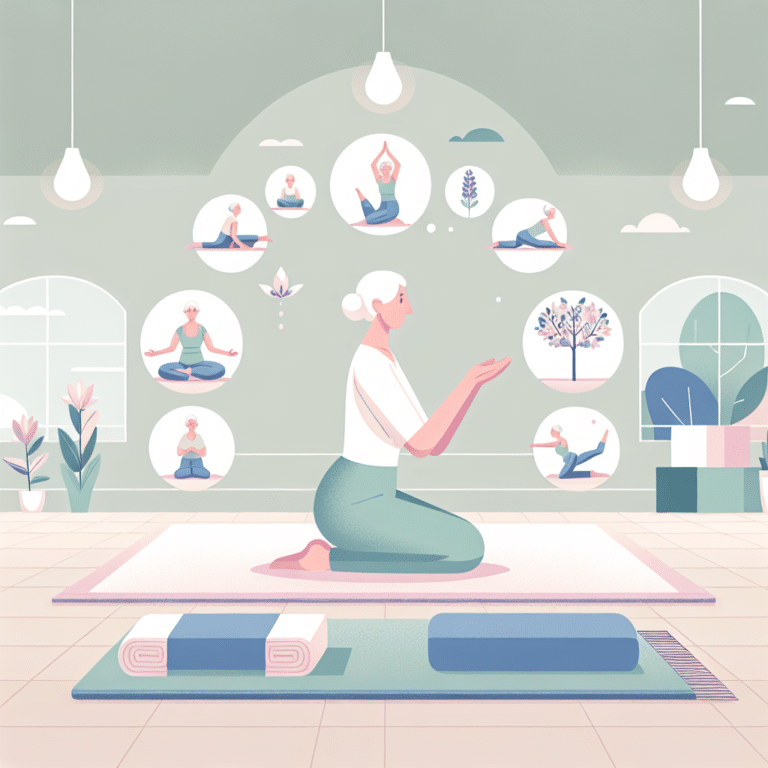 Senior-friendly Yoga Poses for Relaxation and Well-being