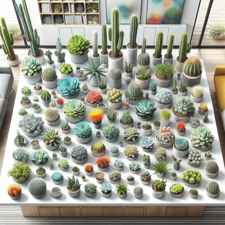 Succulent Varieties for Small Apartments