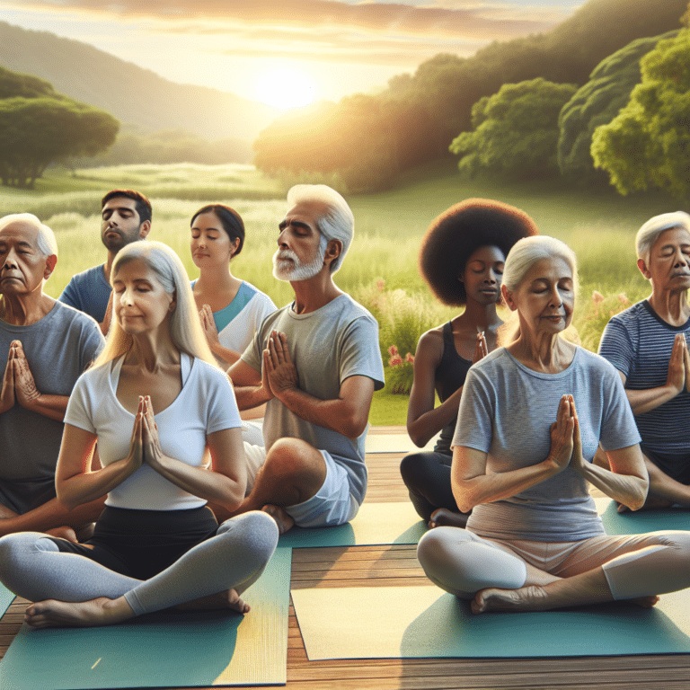 Breathing Exercises in Yoga for Seniors