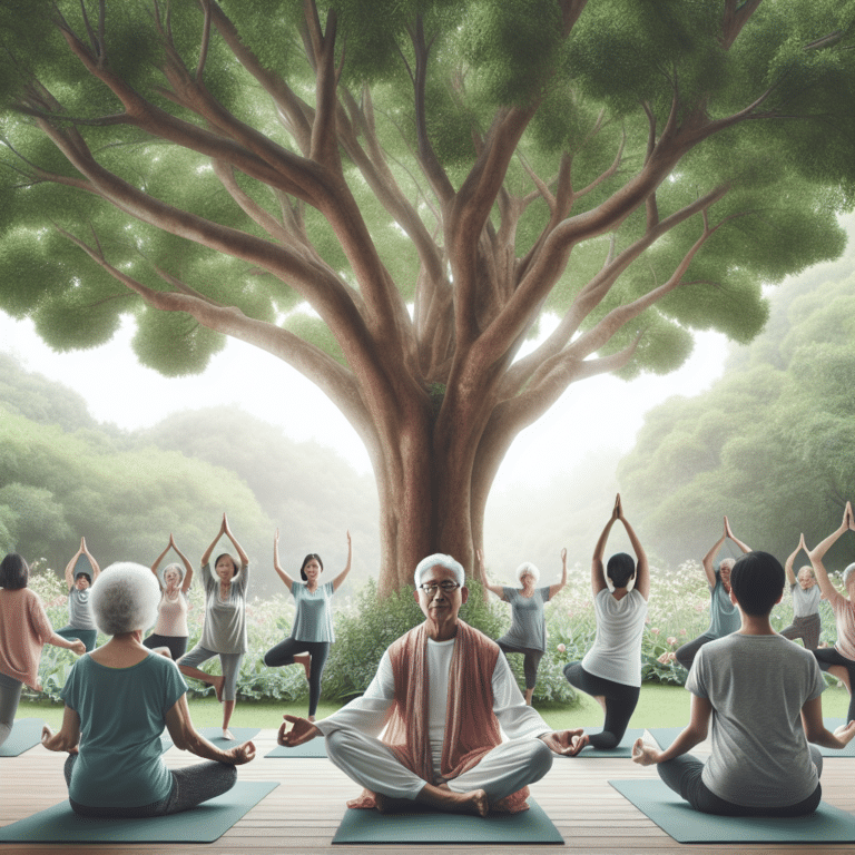 Yoga Retraining for Better Posture in Seniors