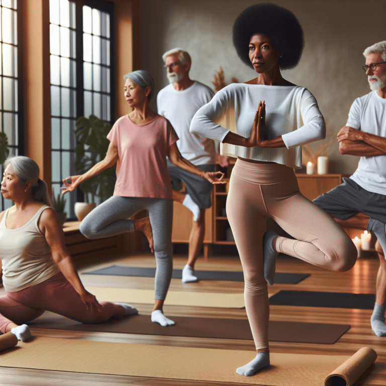 Developing Core Strength for Seniors through Yoga