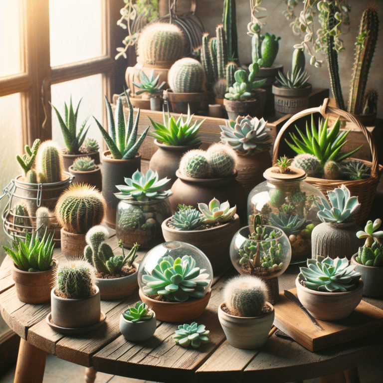 How to Care for Indoor Succulent Collections".