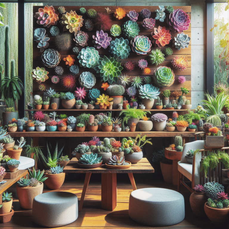 Creating a Vibrant Indoor Succulent Garden